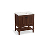 KOHLER K-99553-1WE Marabou 30" bathroom vanity cabinet with 2 doors