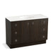 KOHLER K-99509-TK-1WC Jacquard 48" bathroom vanity cabinet with toe kick, 2 doors and 6 drawers