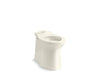 KOHLER K-20485 Irvine Comfort Height Elongated chair-height toilet bowl with ContinuousClean, Comfort Height, skirted trapway, seat not included
