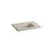 KOHLER K-2779-8 Ceramic/Impressions 31" Vitreous china vanity top with integrated rectangular sink