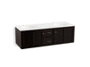 KOHLER K-99524-1WU Damask 60" wall-hung bathroom vanity cabinet with 2 doors and 2 drawers