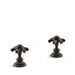 KOHLER K-T98071-3M Artifacts Deck-mount bath prong handle trim