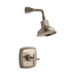 KOHLER TS16234-3-BV Margaux Rite-Temp Shower Valve Trim With Cross Handle And 2.5 Gpm Showerhead in Vibrant Brushed Bronze