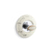 KOHLER K-262-WF Prairie Flowers Antique Ceramic dial plate and handle inset for shower faucets
