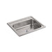 KOHLER 4011-4-NA Toccata 25" X 22" X 6" Top-Mount Single-Bowl Kitchen Sink