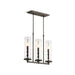 KOHLER 23344-CH03-BZL Damask Three-Light Linear in Oil Rubbed Bronze