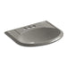 KOHLER K-2279-4-K4 Devonshire Drop-in bathroom sink with 4" centerset faucet holes