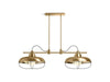 KOHLER K-23661-CH02 Modern Farm Two-light linear chandelier