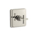 KOHLER TS13135-3B-SN Pinstripe Rite-Temp(R) Valve Trim With Cross Handle in Vibrant Polished Nickel