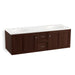 KOHLER K-99524-1WG Damask 60" wall-hung bathroom vanity cabinet with 2 doors and 2 drawers