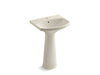 KOHLER 2362-1 Cimarron Pedestal bathroom sink with single faucet hole