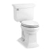 KOHLER 33817 Memoirs Stately ContinuousClean ST two-piece elongated toilet, 1.28 gpf