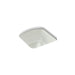 KOHLER K-5848 Napa 18-3/4" x 18-11/16" x 9-5/8" Undermount bar sink with no faucet holes
