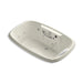 KOHLER K-1457-LV-96 Portrait 67" x 42" drop-in Effervescence + whirlpool with spa/massage package and left-hand pump