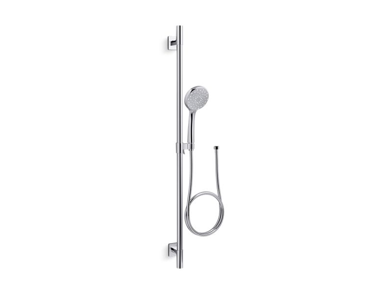 KOHLER 99899-CP Awaken B110 2.0 Gpm Premium Slidebar Kit in Polished Chrome