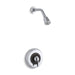 KOHLER K-TS6910-4A Triton Rite-Temp shower valve trim with lever handle and 2.5 gpm showerhead