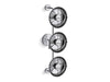 KOHLER K-23665-SC03 Modern Farm Three-light sconce