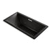 KOHLER K-1835-XH2G-7 Underscore Rectangle 72" x 36" drop-in whirlpool + BubbleMassage(TM) Air Bath with center drain