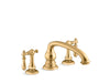 KOHLER K-T98071-9M Artifacts Deck-mount bath swing lever handle trim