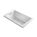 KOHLER K-1849-G-0 Underscore Rectangle 60" x 36" drop-in BubbleMassage(TM) Air Bath
