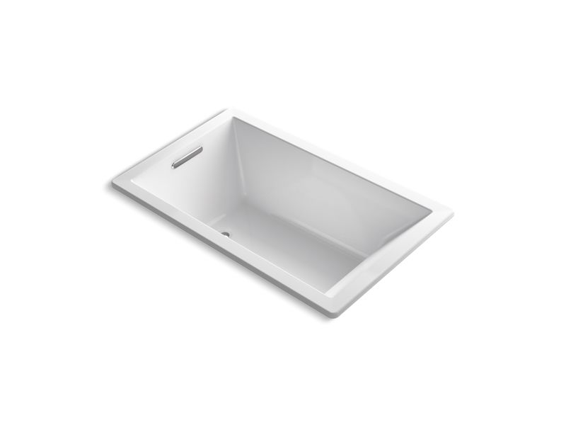 KOHLER K-1849-G-0 Underscore Rectangle 60" x 36" drop-in BubbleMassage(TM) Air Bath