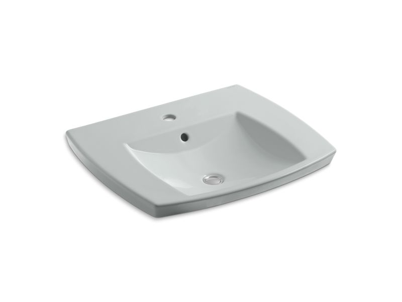KOHLER K-2381-1-95 Kelston Drop-in bathroom sink with single faucet hole