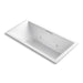 KOHLER K-1835-XH2G-0 Underscore Rectangle 72" x 36" drop-in whirlpool + BubbleMassage(TM) Air Bath with center drain