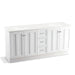 KOHLER K-99525-TKSD-1WA Damask 72" bathroom vanity cabinet with toe kick, 4 doors and 3 drawers, split top drawer