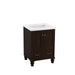 KOHLER K-99514-LG Damask 24" bathroom vanity cabinet