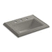 KOHLER K-2241-8 Memoirs Classic Classic drop-in bathroom sink with 8" widespread faucet holes