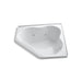 KOHLER K-1154-F-0 5454 54" x 54" alcove whirlpool with integral flange