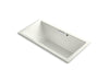 KOHLER K-1835-GW-NY Underscore Rectangle 72" x 36" drop-in BubbleMassage air bath with Bask heated surface and reversible drain