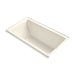 KOHLER K-855-R-47 Tea-for-Two 66" x 36" alcove bath with integral flange and right-hand drain