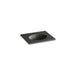KOHLER K-2791-1 Ceramic/Impressions 25" oval vanity-top bathroom sink with single faucet hole