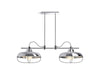 KOHLER K-23661-CH02 Modern Farm Two-light linear chandelier