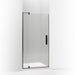 KOHLER K-707511-L Revel Pivot shower door, 70" H x 31-1/8 - 36" W, with 5/16" thick Crystal Clear glass