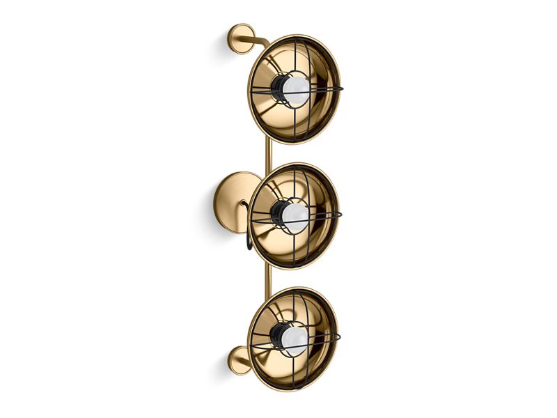 KOHLER K-23665-SC03 Modern Farm Three-light sconce