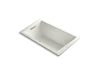 KOHLER K-1849-GHVB Underscore 60" x 36" VibrAcoustic bath with Heated BubbleMassage