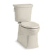 KOHLER 5709-G9 Corbelle Comfort Height Continuousclean Two-Piece Elongated 1.28 Gpf Chair Height Toilet With Continuousclean Technology in Sandbar