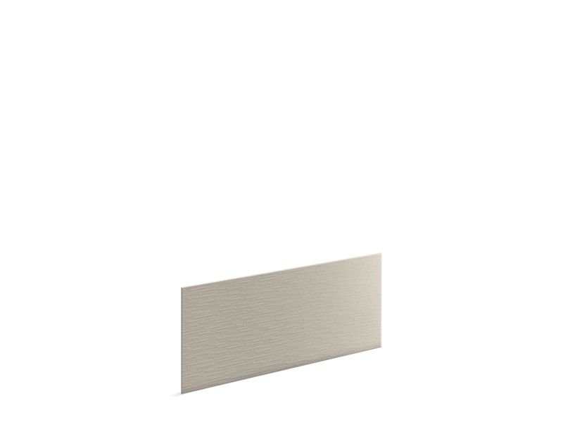 KOHLER 97610-T04-G9 Choreograph 60" X 28" Accent Panel, Stix Texture in Sandbar