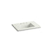 KOHLER K-2779-8 Ceramic/Impressions 31" Vitreous china vanity top with integrated rectangular sink