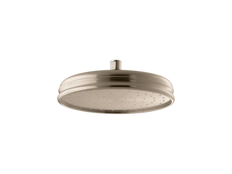 KOHLER K-13693 10" 2.5 gpm rainhead with Katalyst air-induction technology