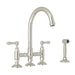 ROHL A1461WS San Julio® Bridge Kitchen Faucet With Side Spray