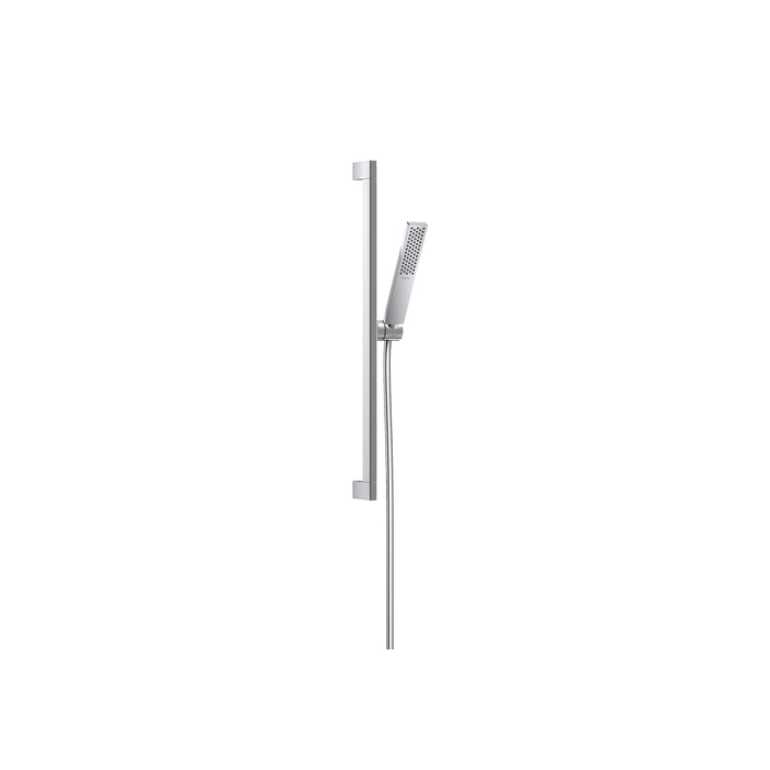 hansgrohe Pulsify E Wallbar Set 100 1-Jet 24", 2.5 GPM