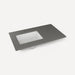 Quartz Stone Vanity Top, 37" x 3/4" x 22", Left Offset Undercounter Sink, Three Hole