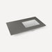 Quartz Stone Vanity Top, 37" x 3/4" x 22", Right Offset Undercounter Sink, Single Hole