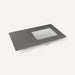 Quartz Stone Vanity Top, 37" x 3/4" x 22", Right Offset Undercounter Sink, Three Hole