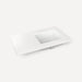 Quartz Stone Vanity Top, 37" x 3/4" x 22", Right Offset Undercounter Sink, Single Hole