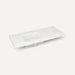 Quartz Stone Vanity Top, 49" x 3/4" x 22", Left Offset Undercounter Sink, Three Hole