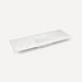 Quartz Stone Vanity Top, 61" x 3/4" x 22", Center Undercounter Sink, Single Hole